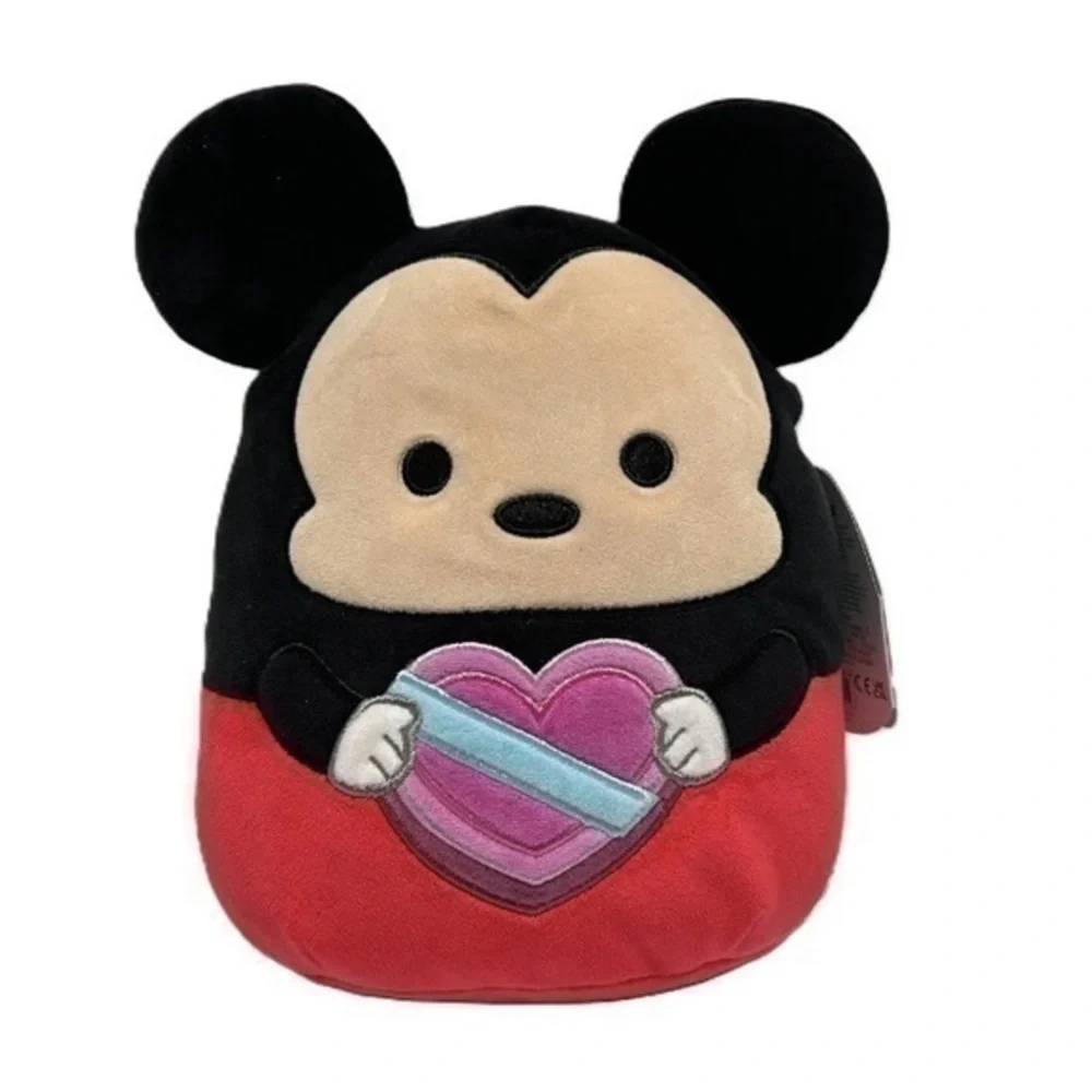 NWT. SQUISHMALLOWS Mickey Mouse Valentine’s 8” Plush